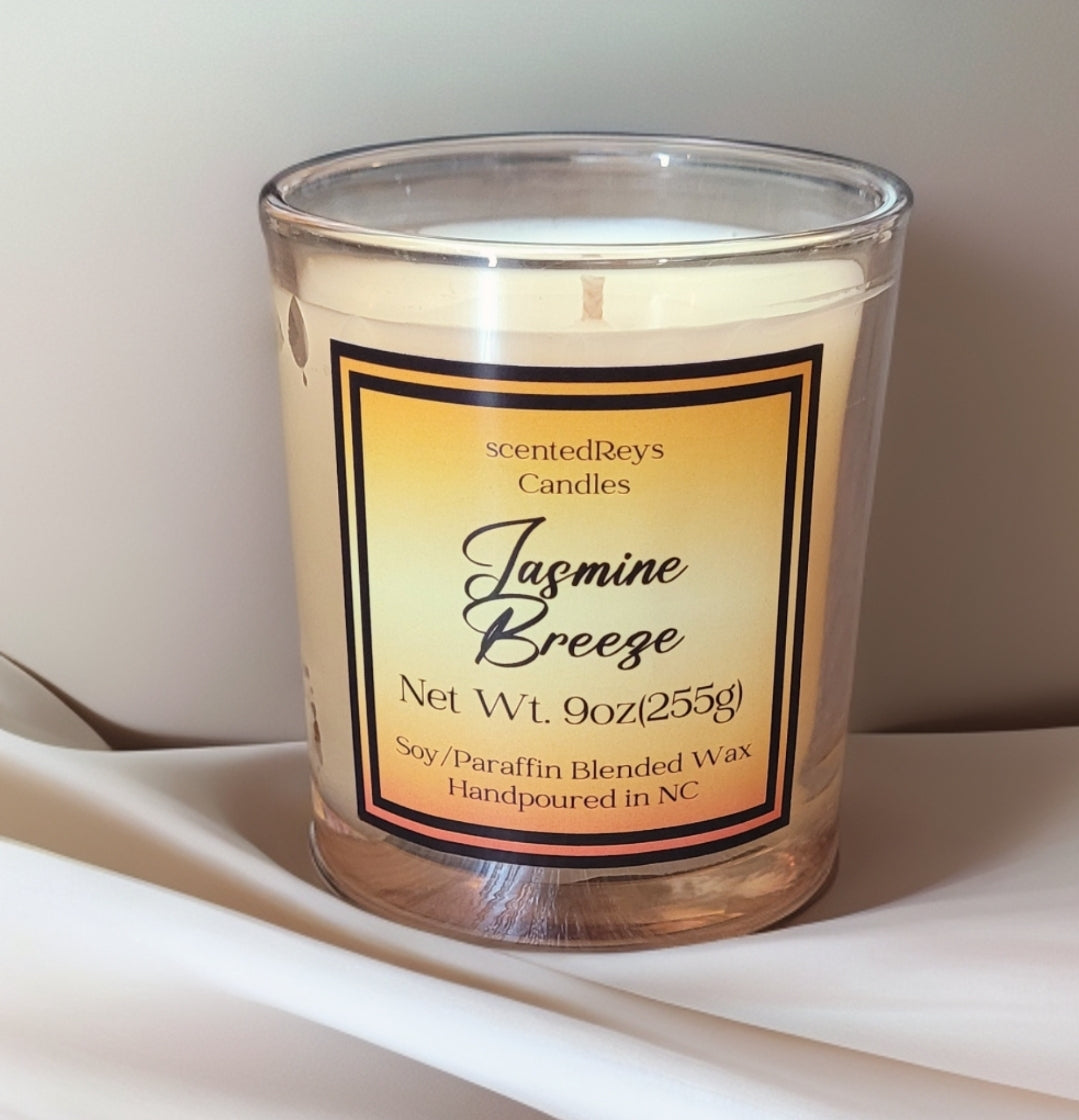 Jasmine Breeze Candle | scentedReys