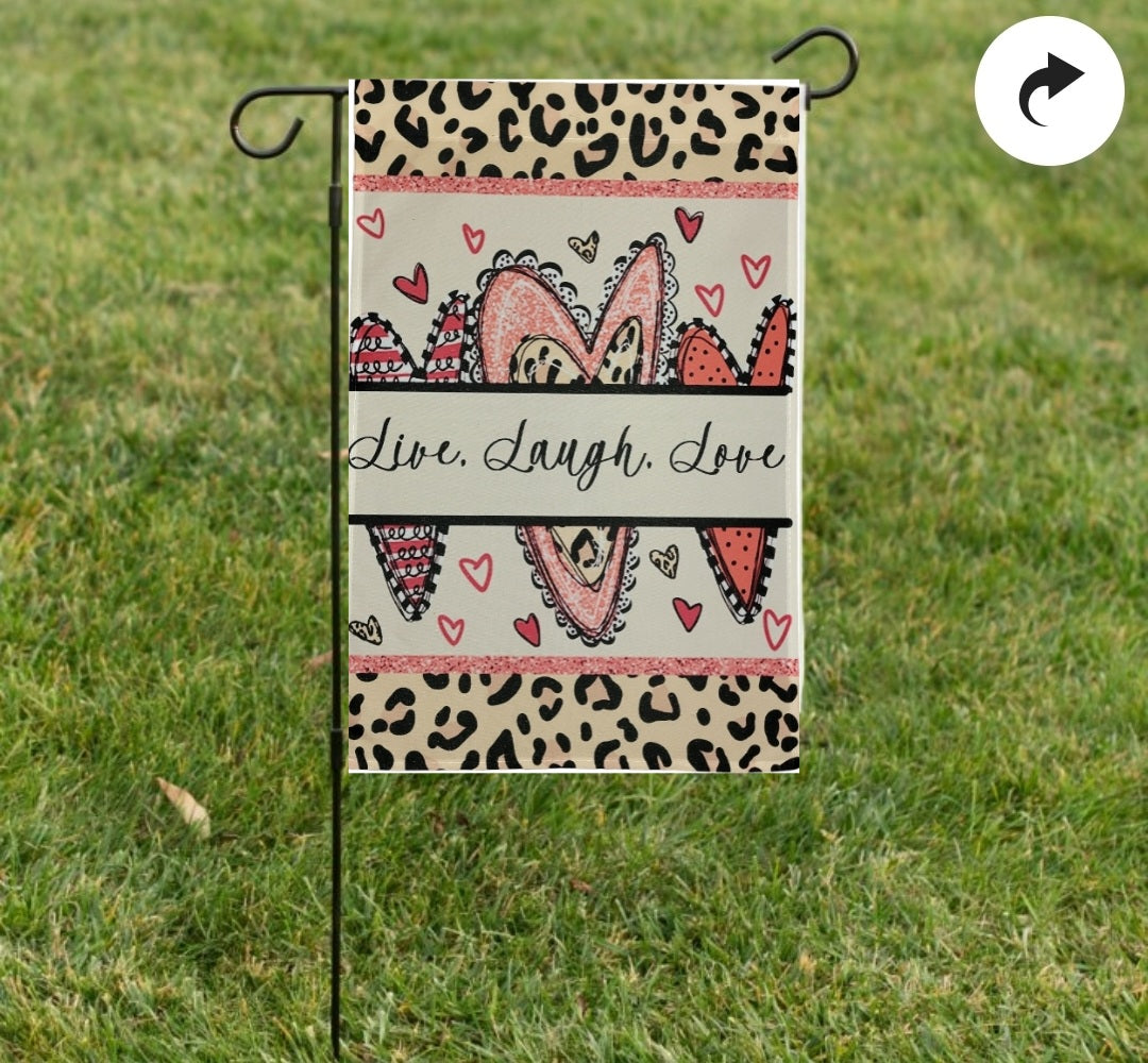Valentines Day Yard Flag | CSG Creations