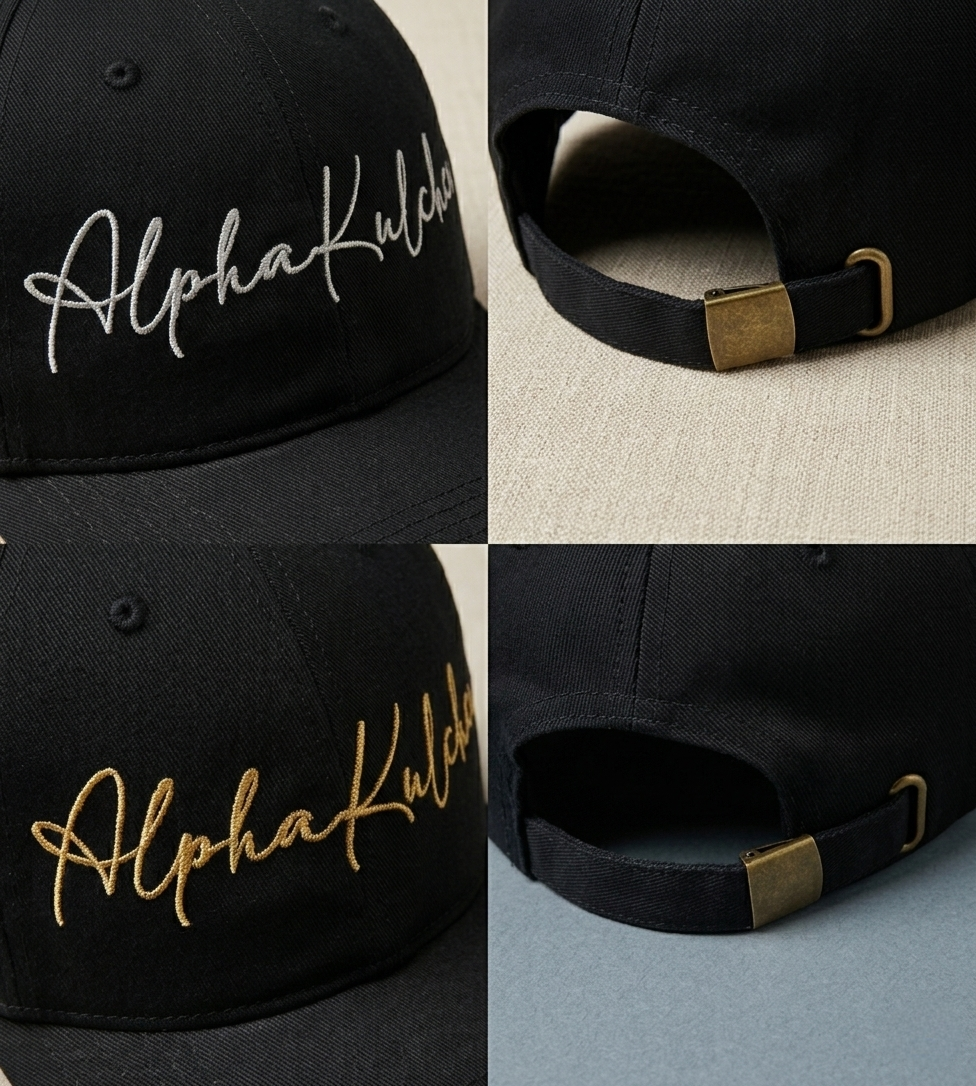 AlphaKulcher Signature Embroidered Dad Hat
