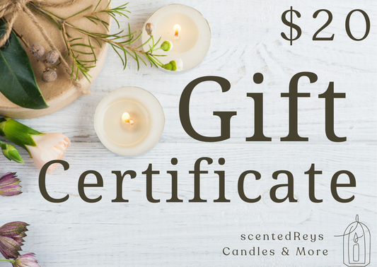 Gift Certificates | scentedReys