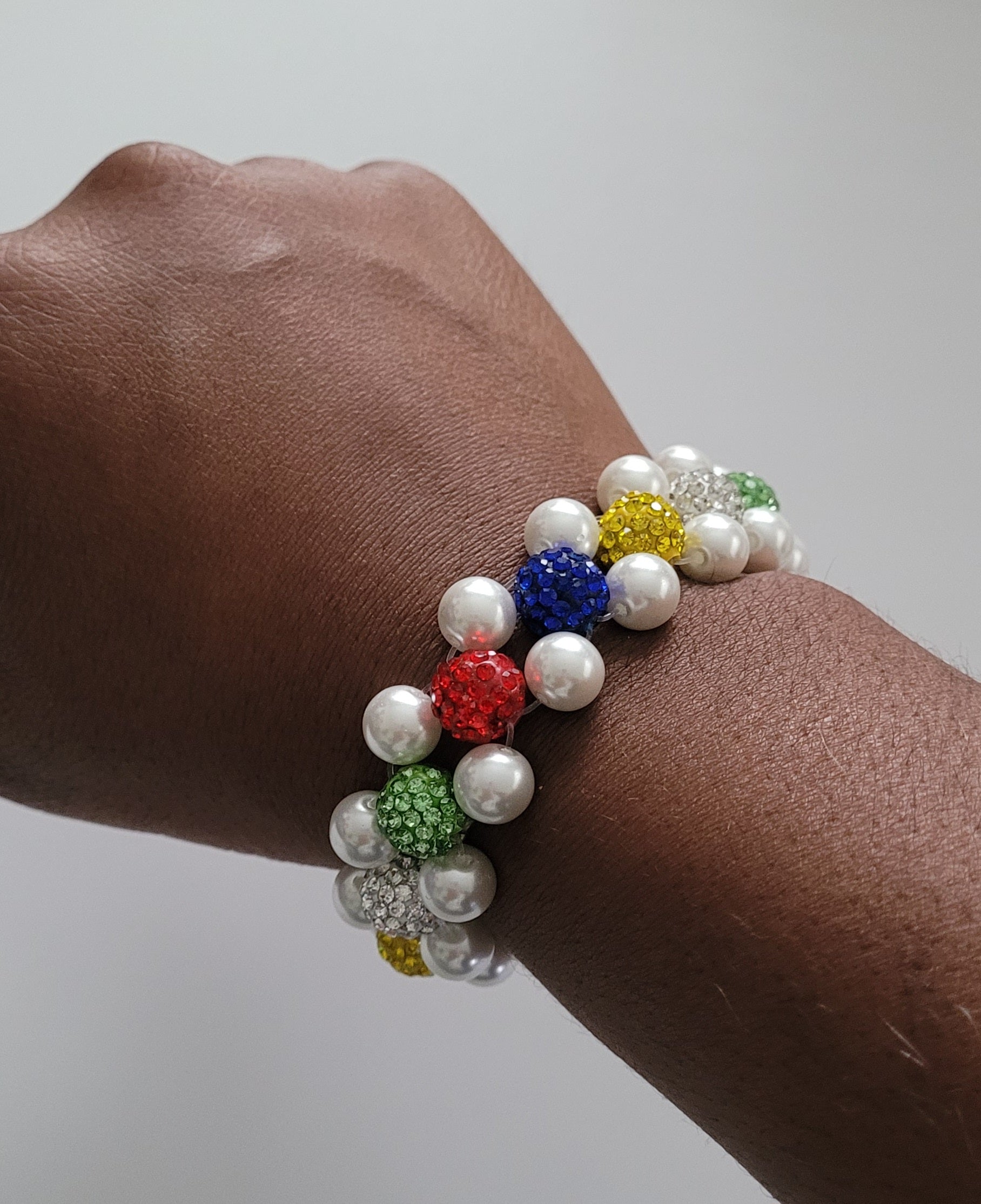 Multi Color Beaded Bling Bracelets | CSG Creations