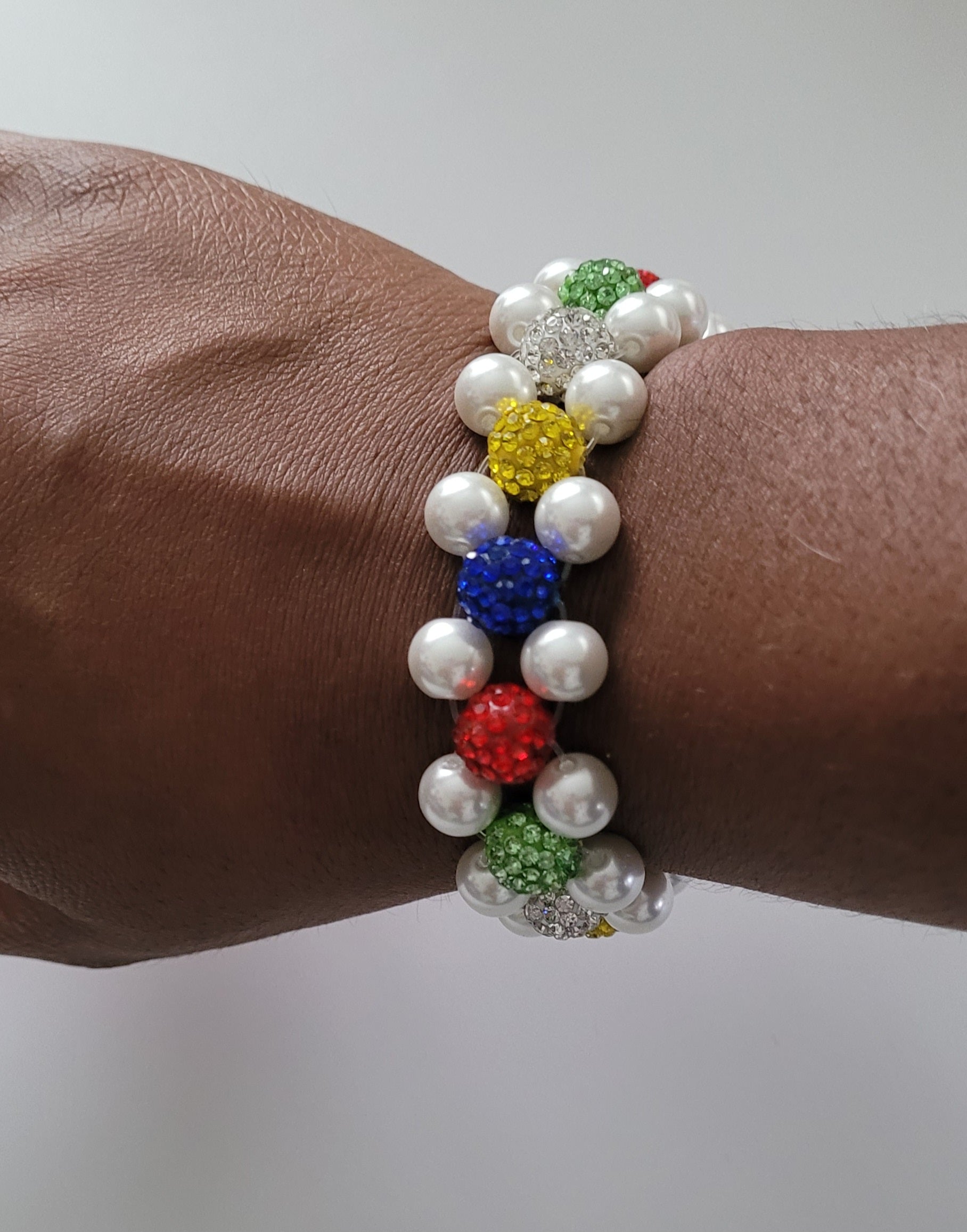 Multi Color Beaded Bling Bracelets | CSG Creations