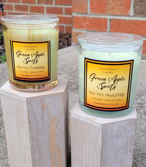 Green Apple Spritz Candle | scentedReys
