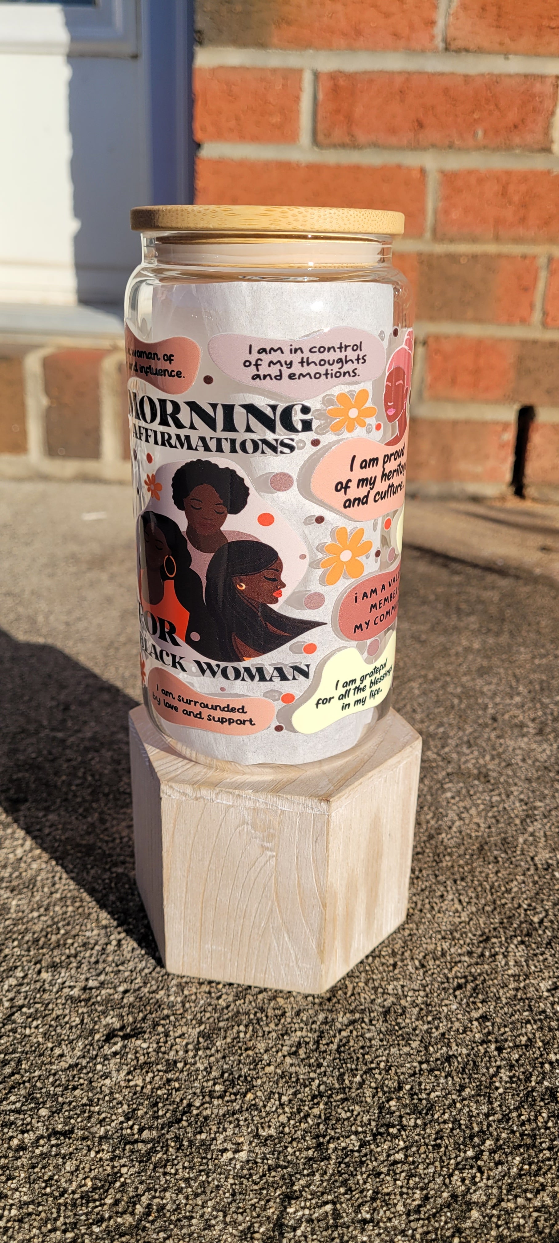 Mindset Glass Tumblers | CSG Creations