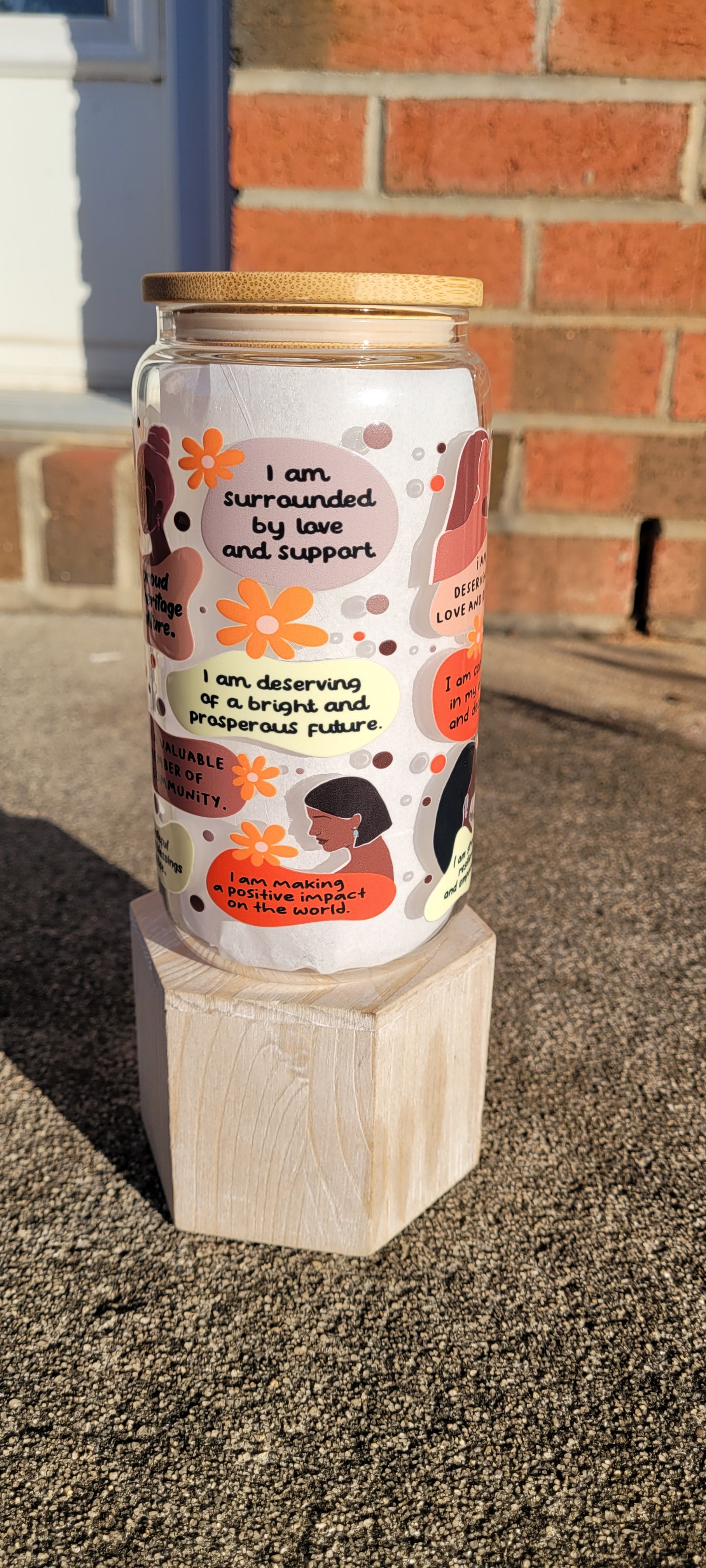 Mindset Glass Tumblers | CSG Creations