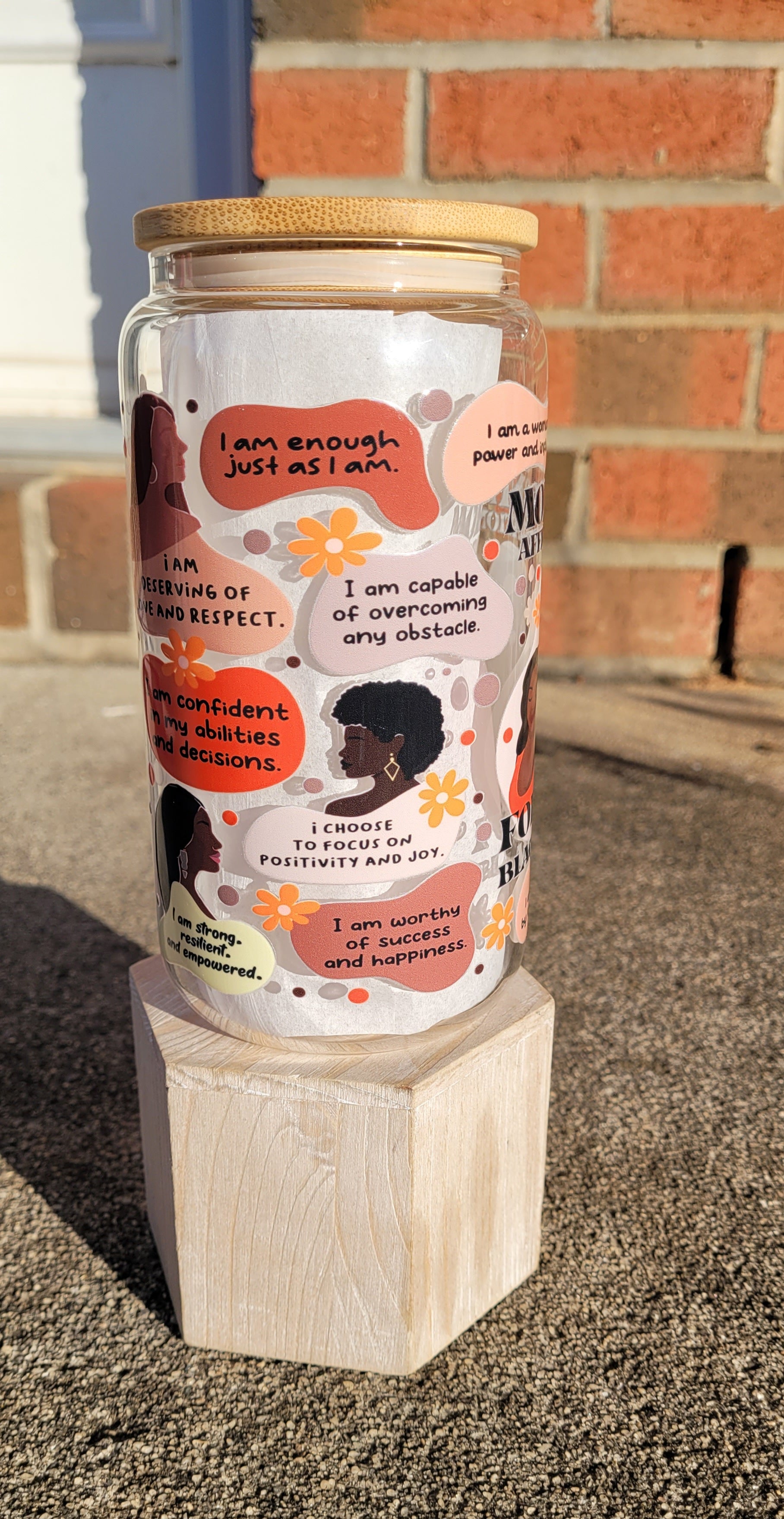 Mindset Glass Tumblers | CSG Creations