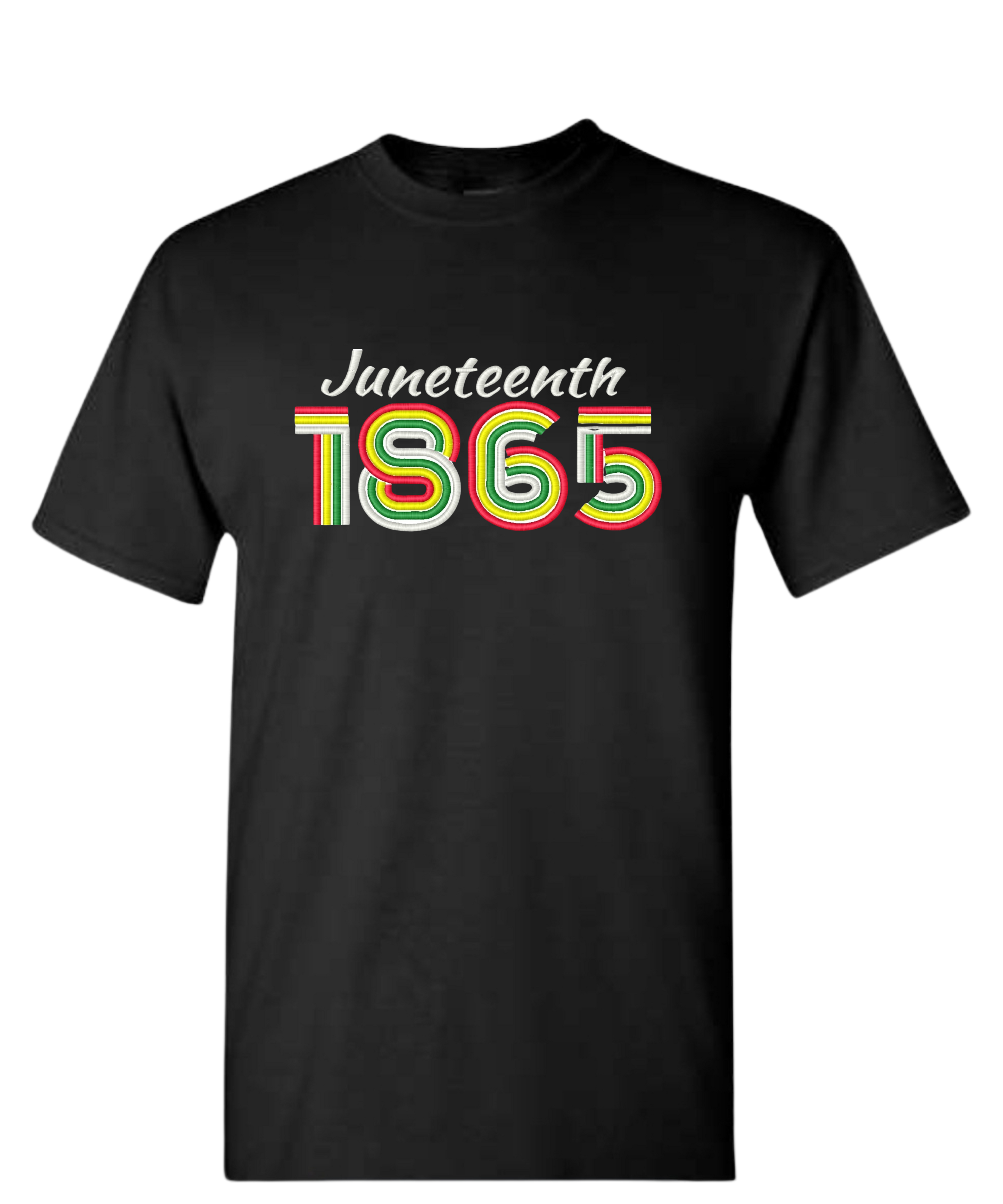 Juneteenth Embroidery Tshirts | CSG Creations