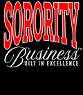 Sorority Business™ Built in Crimson and Cream Excellence | CSG Greek Boutique