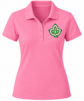 AKA® Ivy Badge Women’s Polo | CSG Greek Boutique