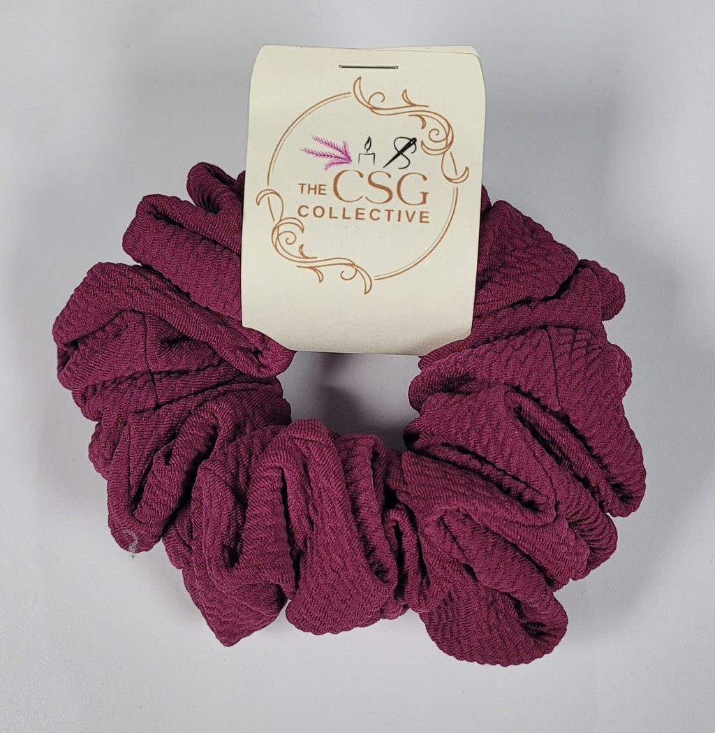 Hand-Sewn Fabric Scrunchies | The CSG Collective