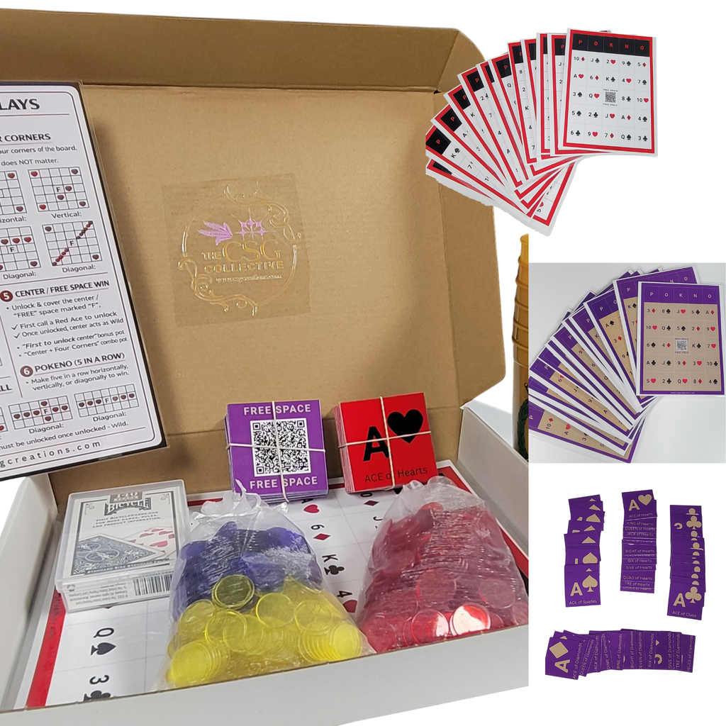 Pokeno Game Board Set | CSG Creations