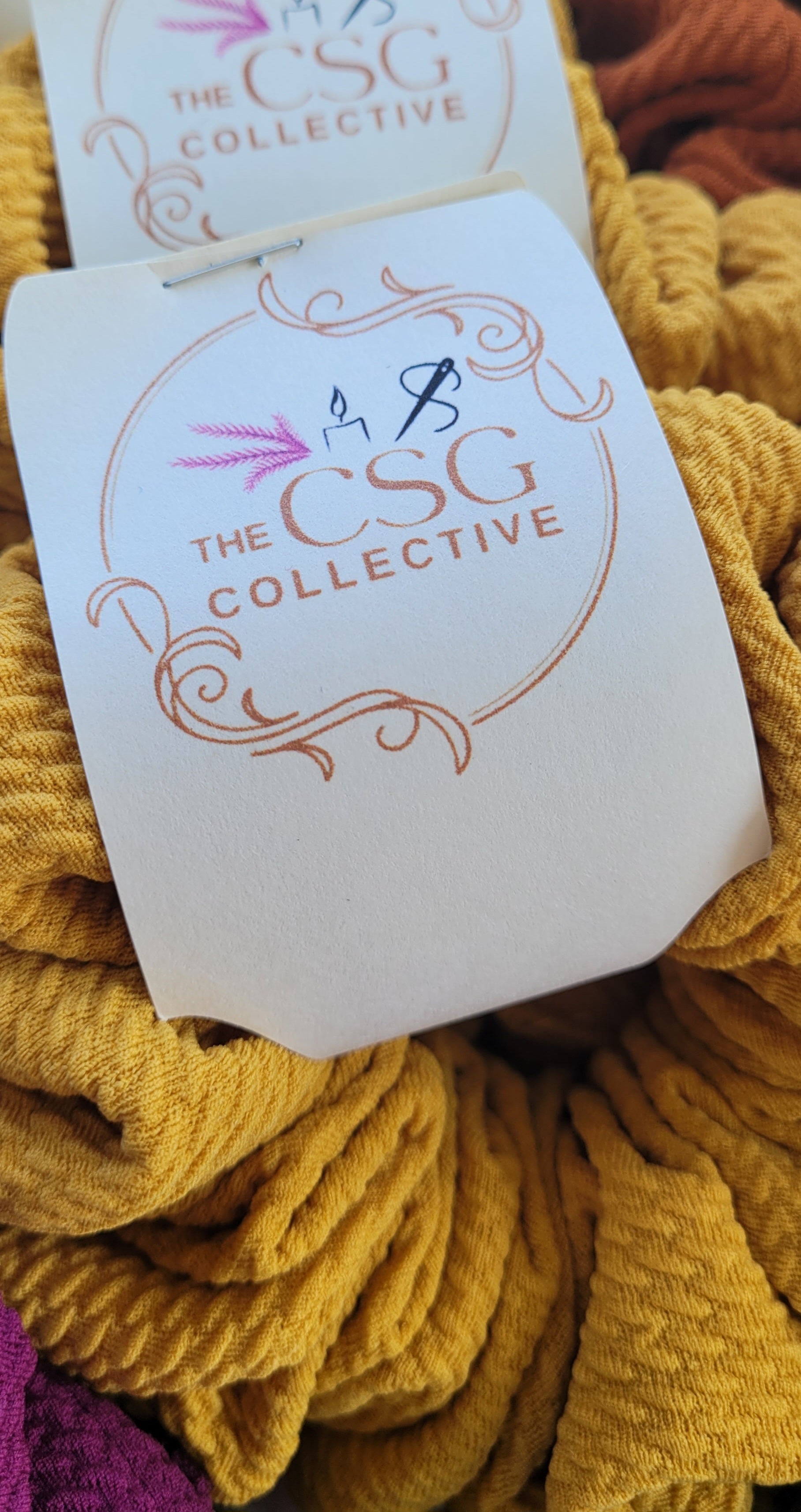 Hand-Sewn Fabric Scrunchies | CSG Creations