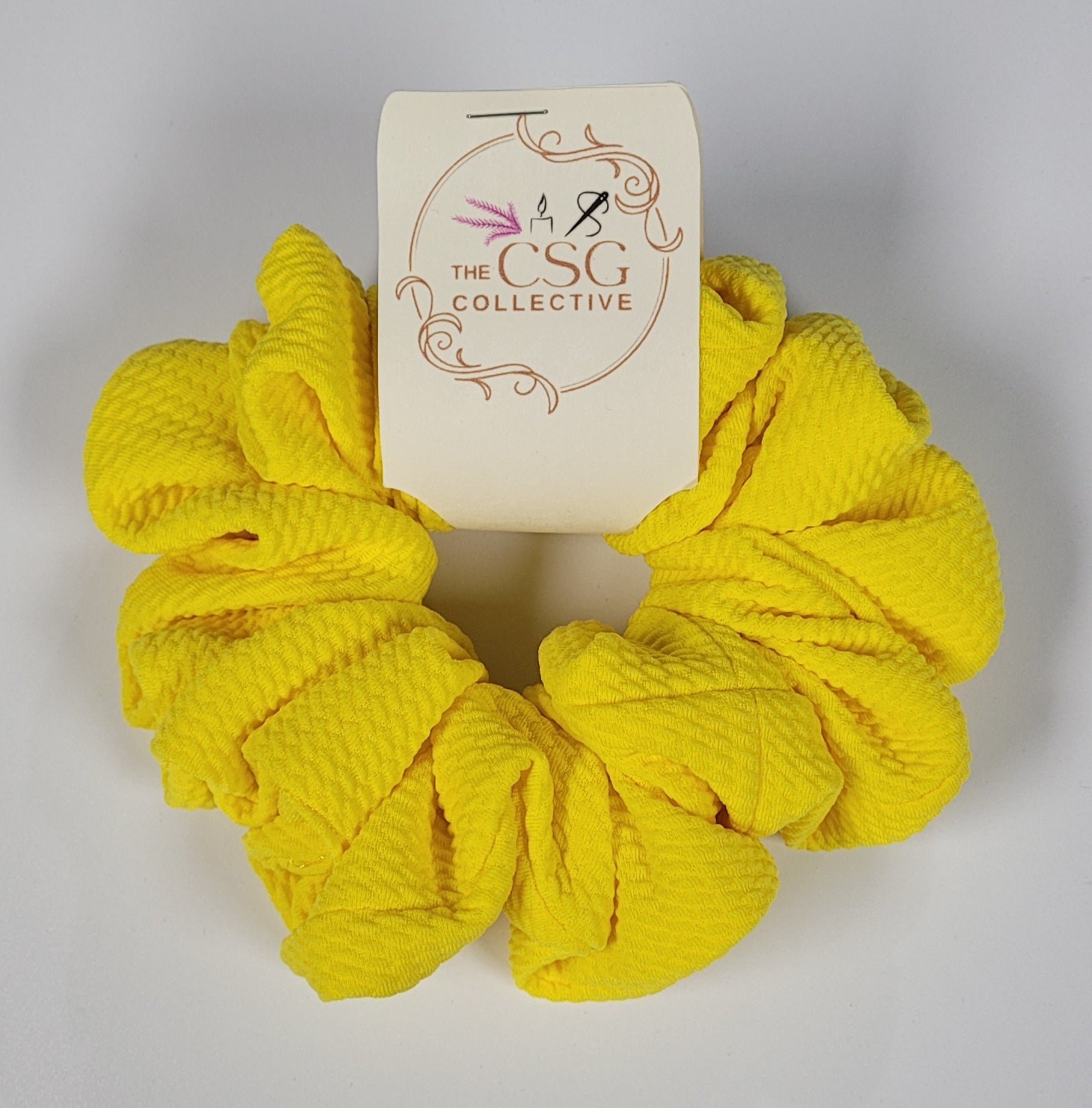 Hand-Sewn Fabric Scrunchies | CSG Creations