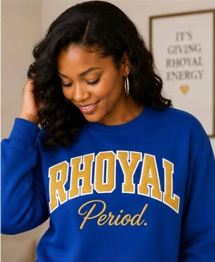 RHOYAL . Crewneck Sweatshirt | CSG Greek Boutique