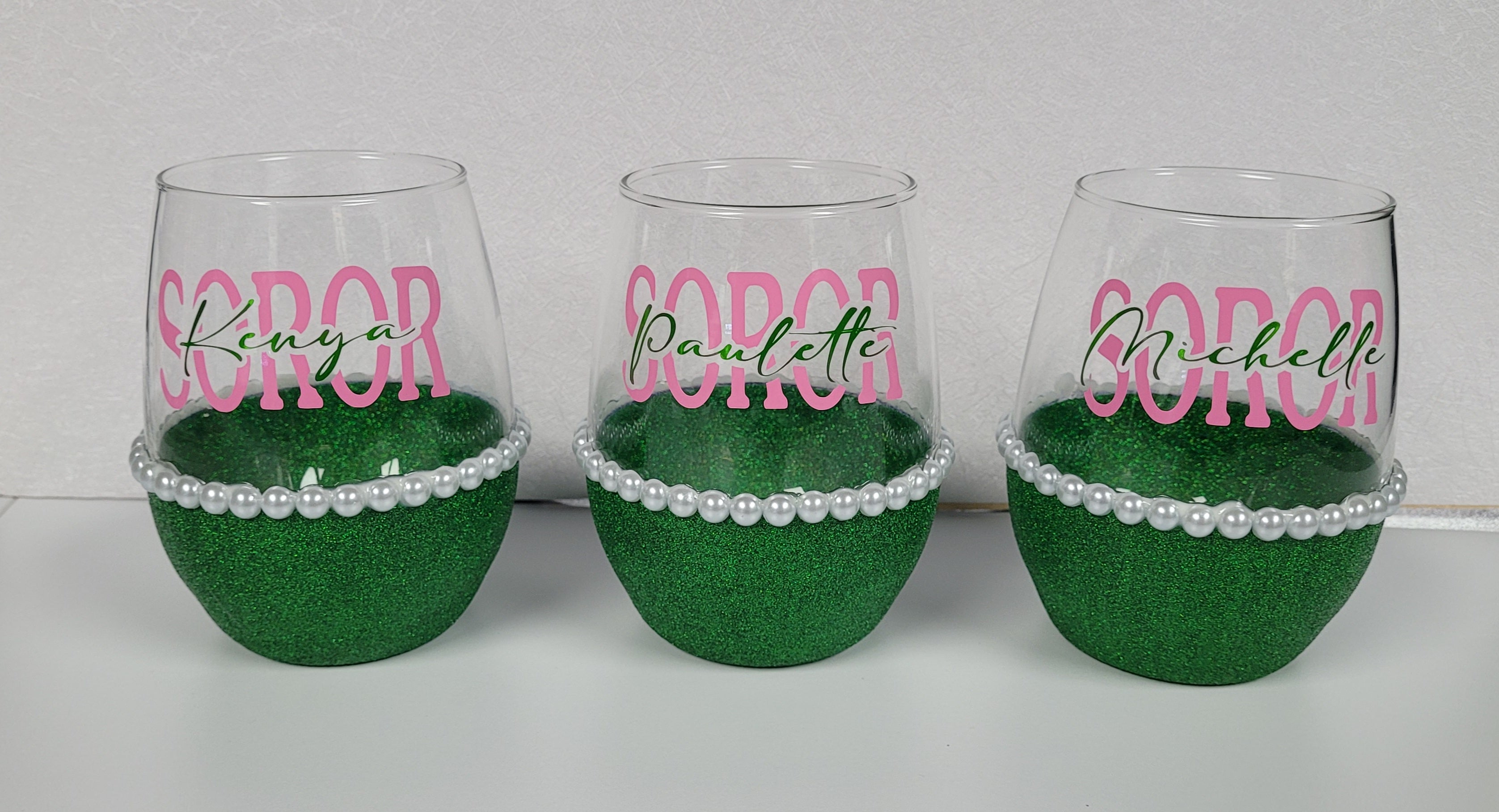 Pretty Bling Glassware | CSG Creations