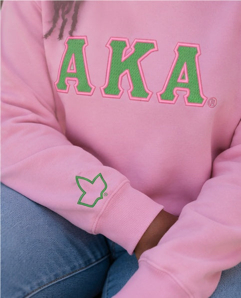 AKA® Embroidered Sweatshirt | CSG Greek Boutique