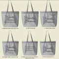 Sorority Business™   Embroidered Zip Tote Bag | CSG Greek Creations