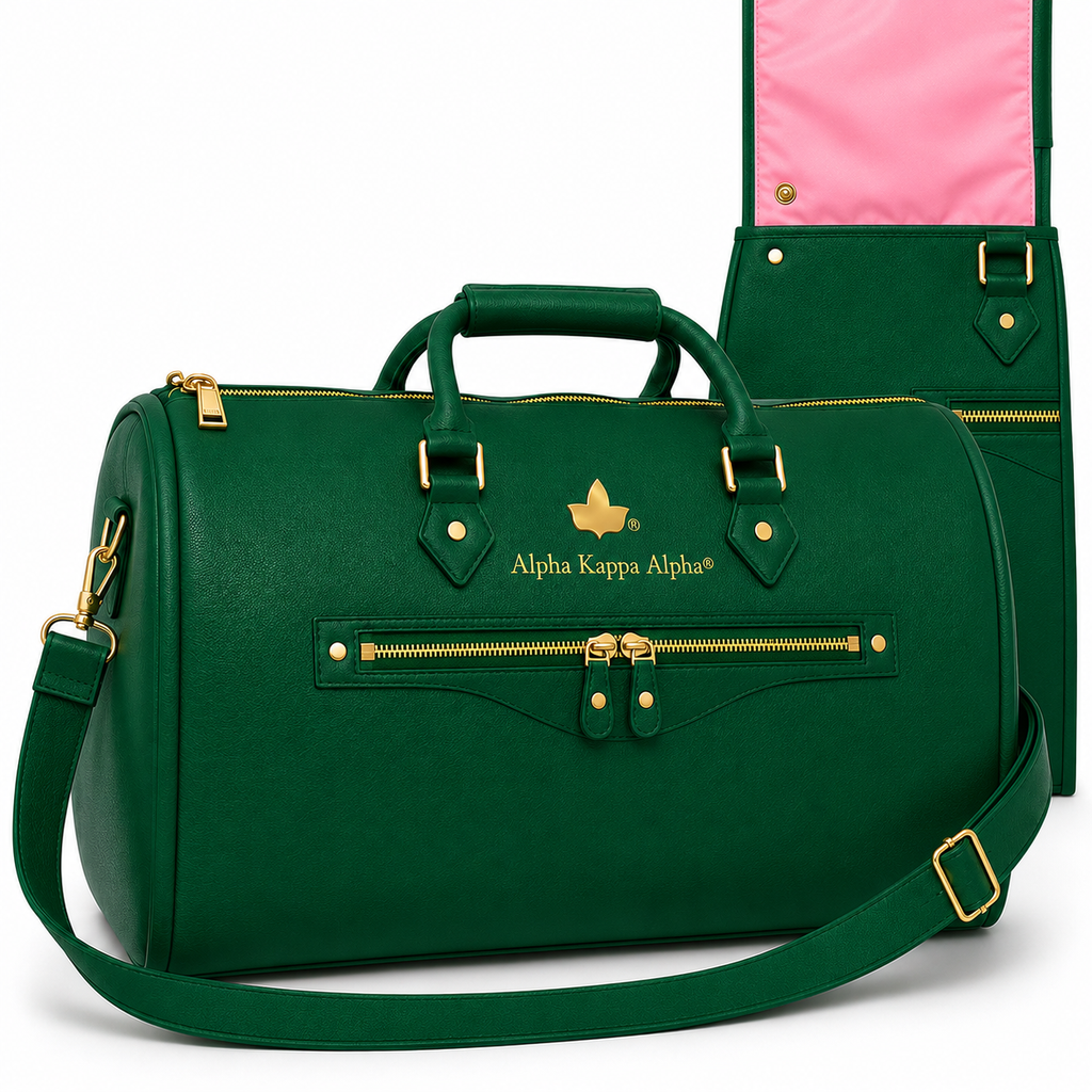 Alpha Kappa Alpha® Garment Weekender Bag (Pre-Order)| CSG Greek Boutique