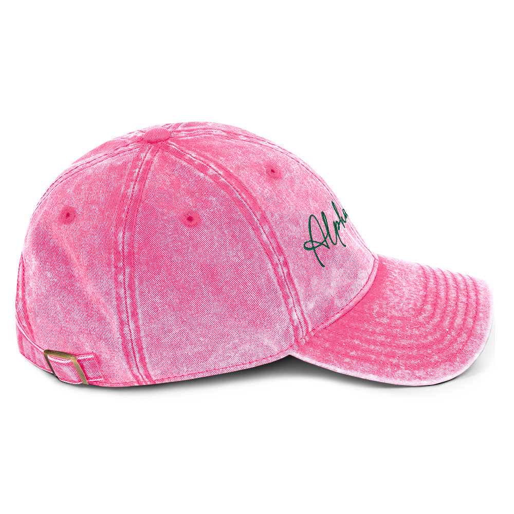 AlphaKulcher Vintage Cotton Twill Cap | CSG Apparel