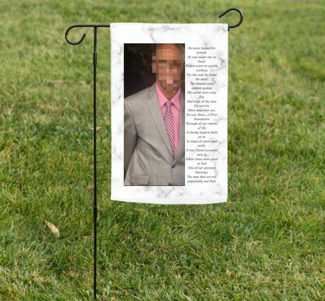 Memorial Flag example idea